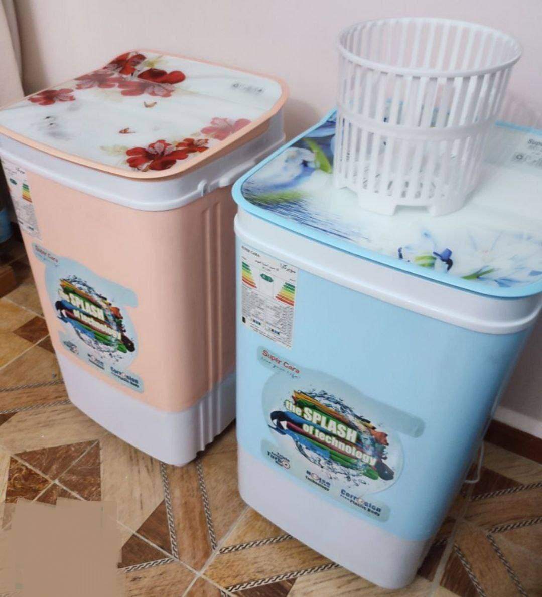Mini Machine a Laver 9Kg Couleur Bleu Manuelle SUPER CURA (lavage et essorage et laver chaussures