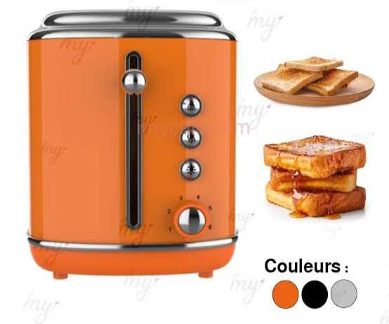Grille-Pain Avec Deux Fentes 1050W Nardi NGP220C
