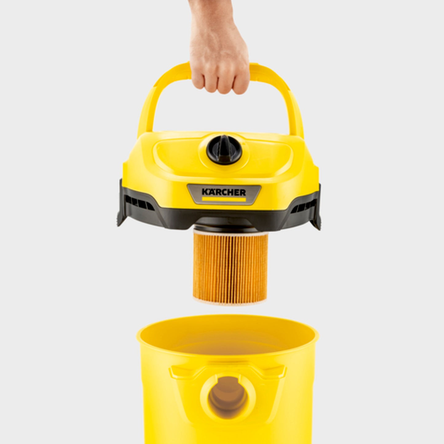 Karcher WD2 Plus V-15/4/18/C Aspirateur Eau Et Poussière Multifonction 1000W Avec Fonction Soufflerie