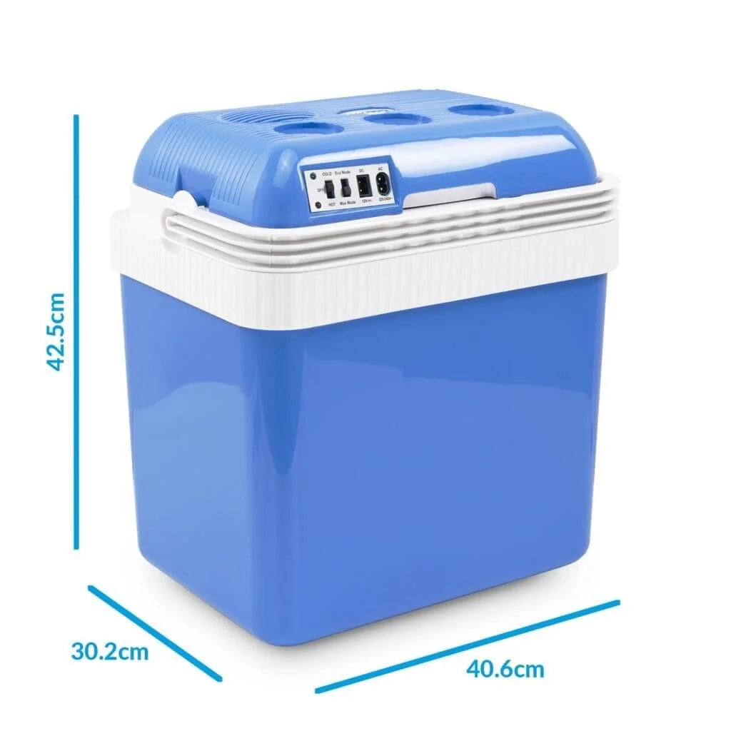 Glacière thermoélectrique chaud et froid 25L de voyage et voitureتعمل وضيفتين التسخين و التبريد