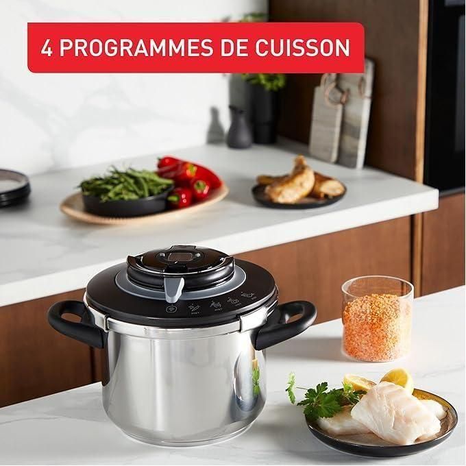 Seb Cocotte-Minute Clipso+ CHEF 4.5L / 4 programmes
